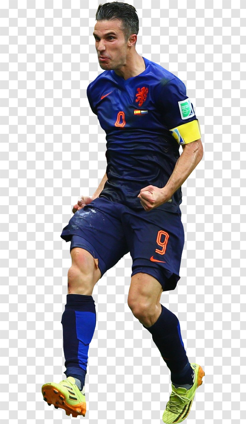 Robin Van Persie 2014 FIFA World Cup Netherlands National Football Team Player - Jersey Transparent PNG