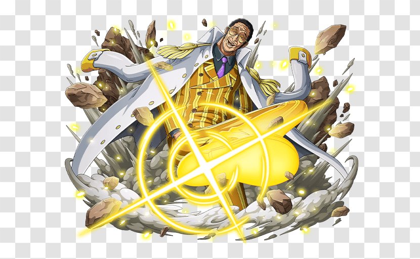 Borsalino Monkey D. Luffy Akainu One Piece Treasure Cruise - Man Transparent PNG