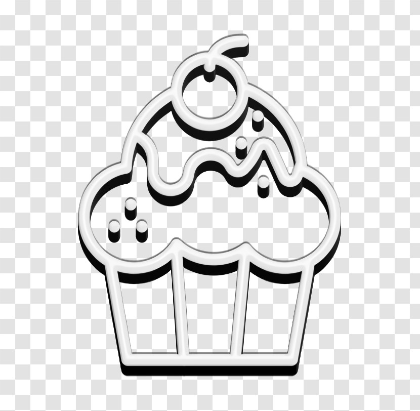 Cupcake Icon Street Food Icon Food And Restaurant Icon Transparent PNG