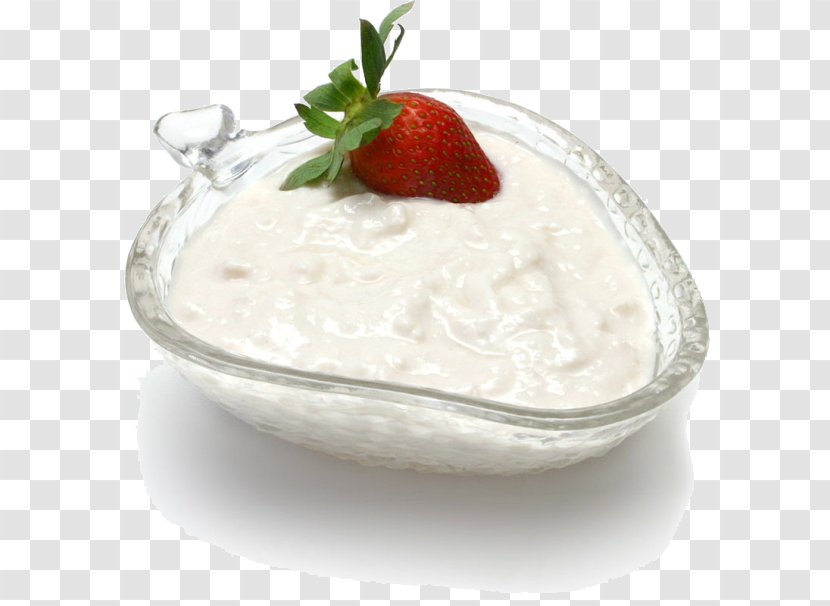 Kefir Coconut Milk Yogurt Curd - Probiotic - Strawberry Transparent PNG