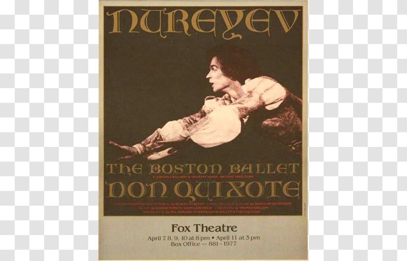 Poster - Advertising - Rudolf Nureyev Transparent PNG