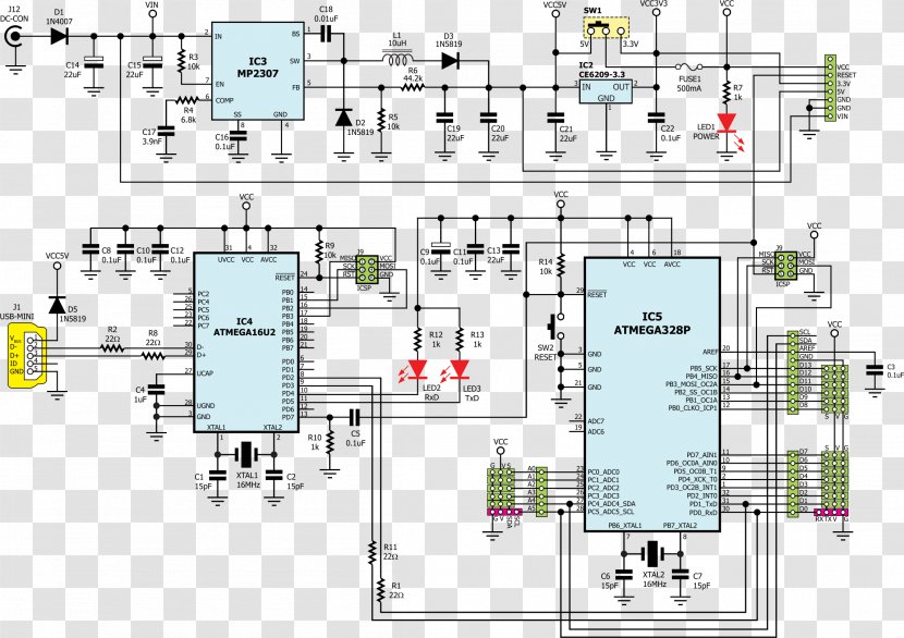 Electronic Circuit Integrated Layout Printed Board Wiring Diagram Circuits & Chips - Plan - Scientific Transparent PNG