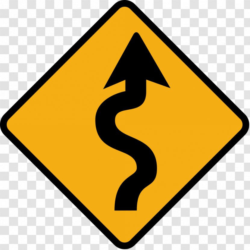 Traffic Sign Warning Road Driving - Text Transparent PNG