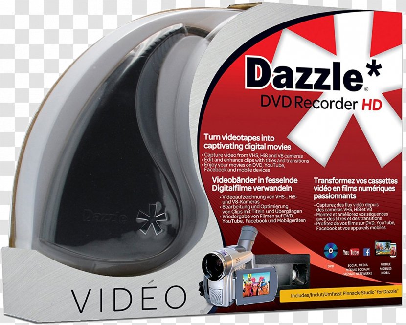 Video Capture VHS Dazzle Pinnacle Systems - Vhs - Dvd Transparent PNG