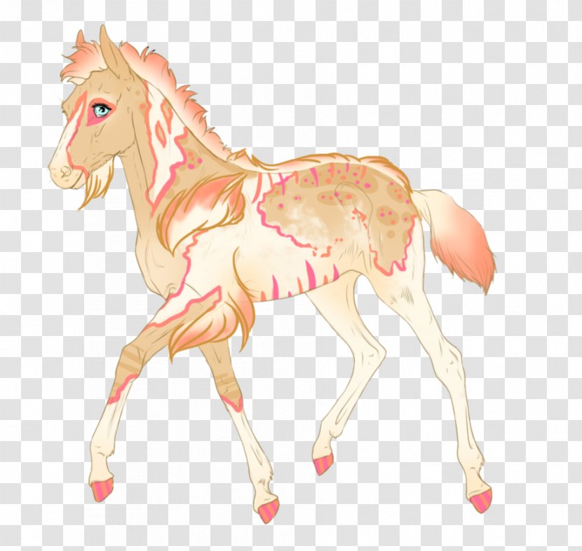 Mane Mustang Foal Stallion Pony - Bloodstained Transparent PNG