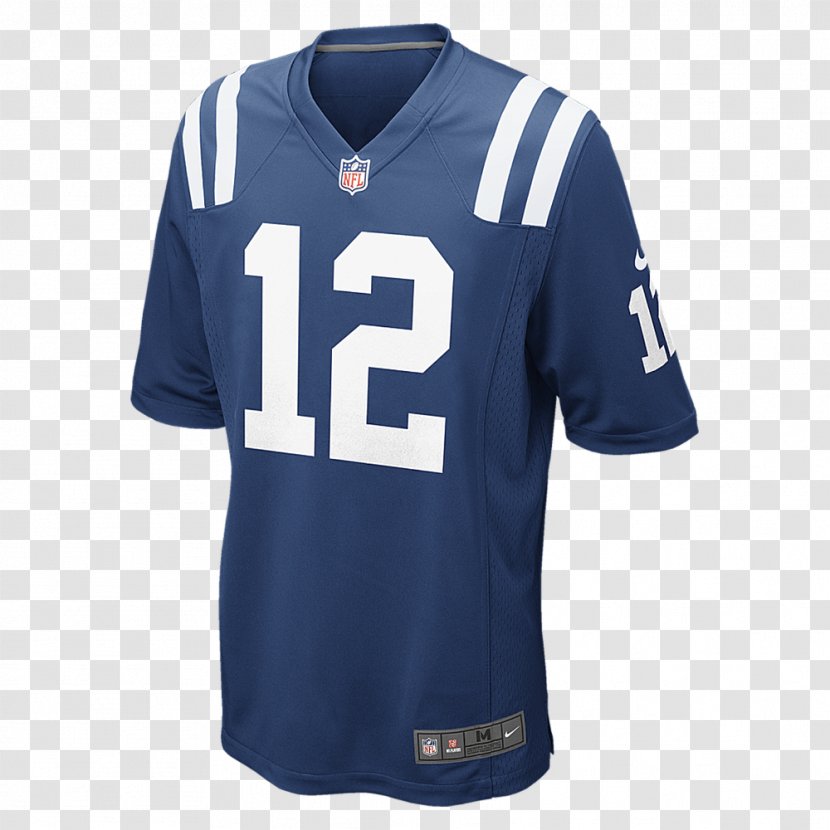 Indianapolis Colts NFL Jersey T-shirt American Football - Electric Blue Transparent PNG