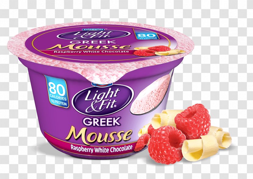 Frozen Yogurt Mousse Smoothie Cream White Chocolate - Food - Strawberry Transparent PNG