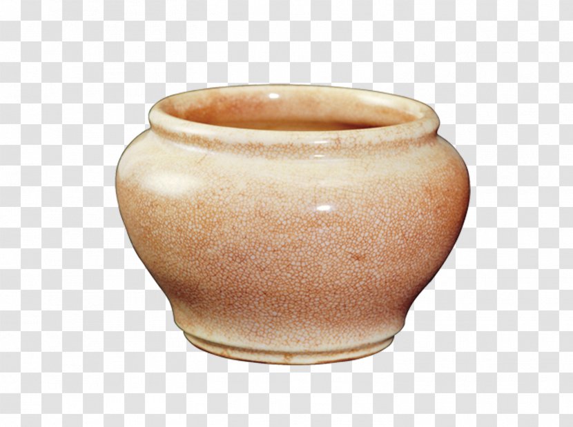 Ceramic Porcelain Drawing Pottery - Earthen Jar Transparent PNG
