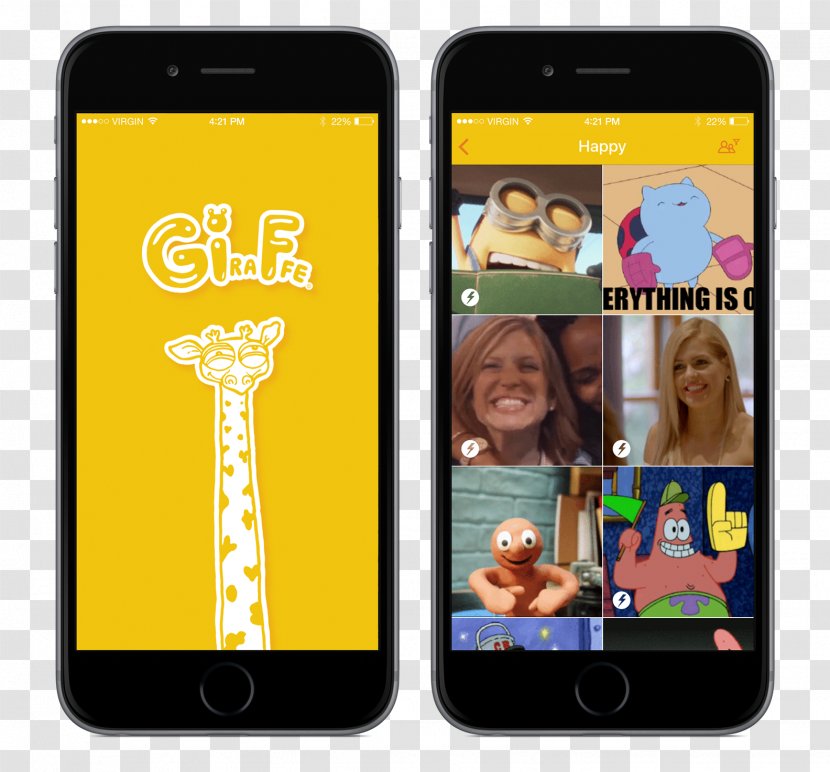 Smartphone Feature Phone Giraffe Mobile Accessories Text Messaging - Technology Transparent PNG