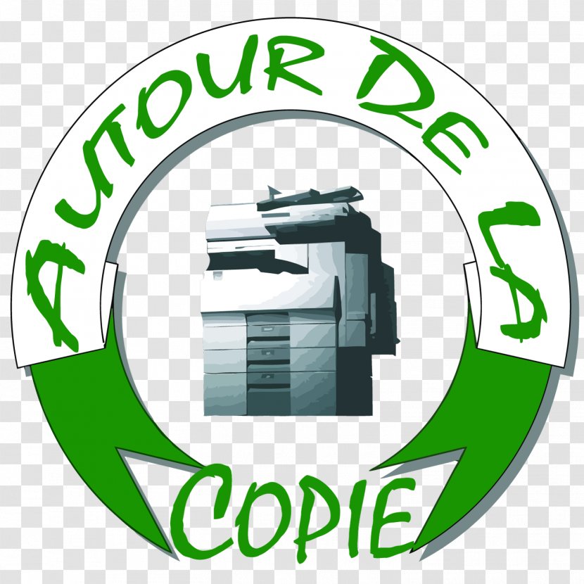 Autour De La Copie Anys Et Chocolat Printing Logo Photocopier - Green - Airsoft Ecommerce Transparent PNG