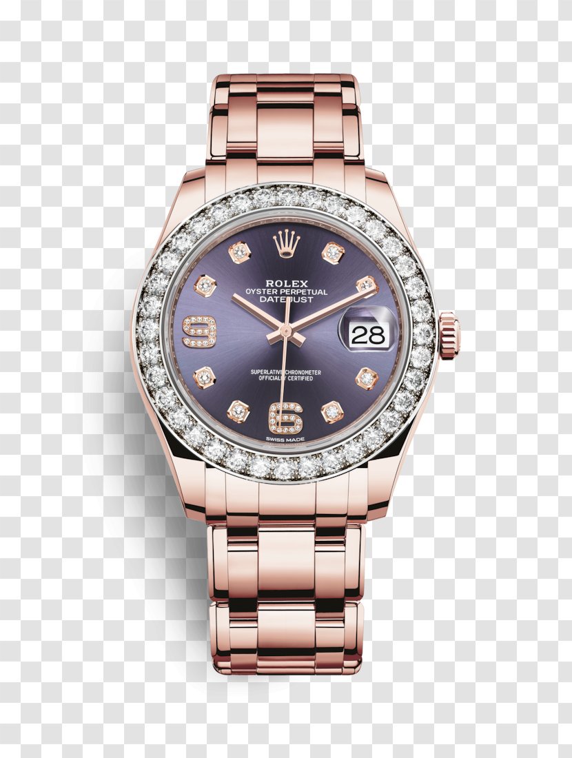 Rolex Datejust Jewellery Watch Oyster - Ladydatejust Transparent PNG