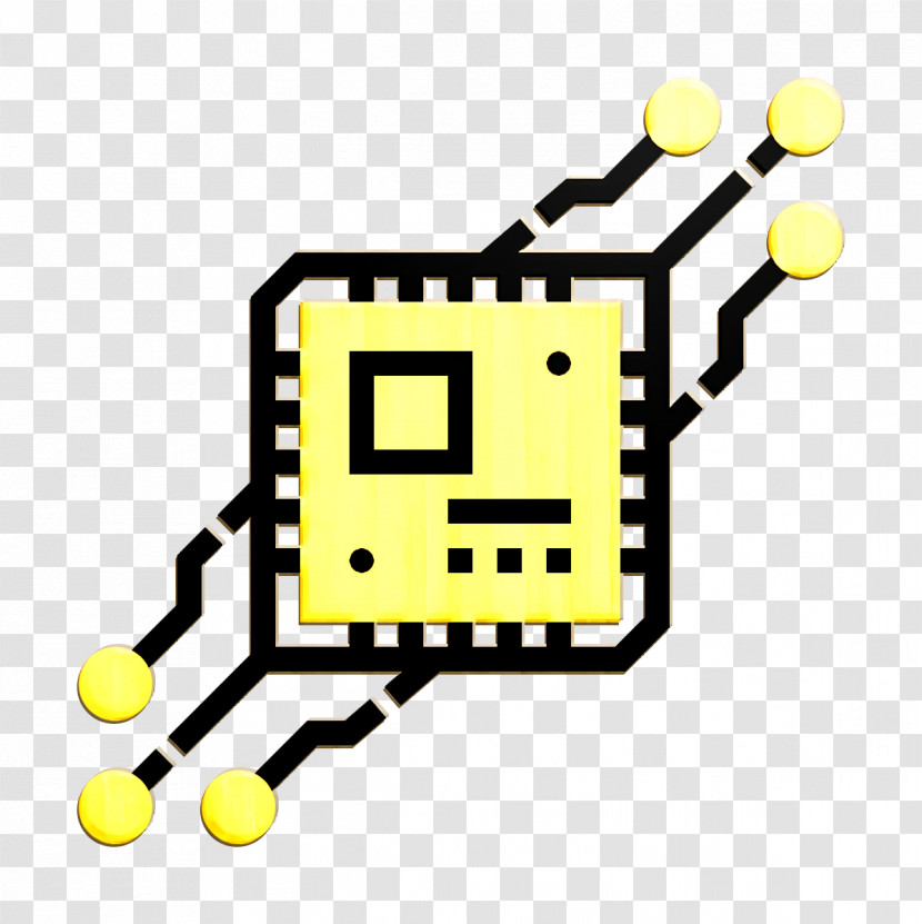 Power Icon Cpu Icon Artificial Intelligence Icon Transparent PNG