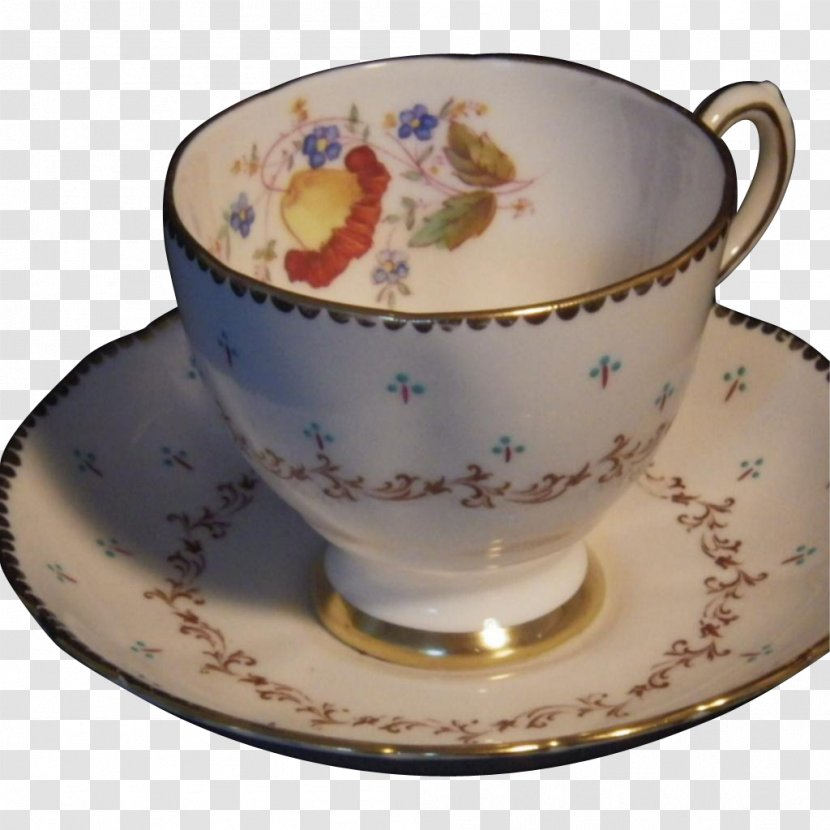 Coffee Cup Saucer Porcelain Bone China Plate - Ceramic Transparent PNG