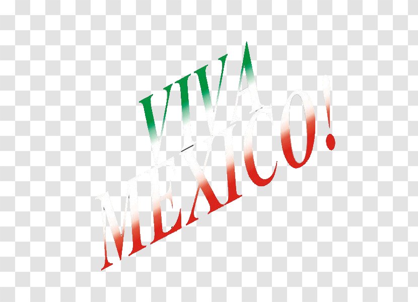 Logo Brand Line - Text - Viva Mexico Transparent PNG