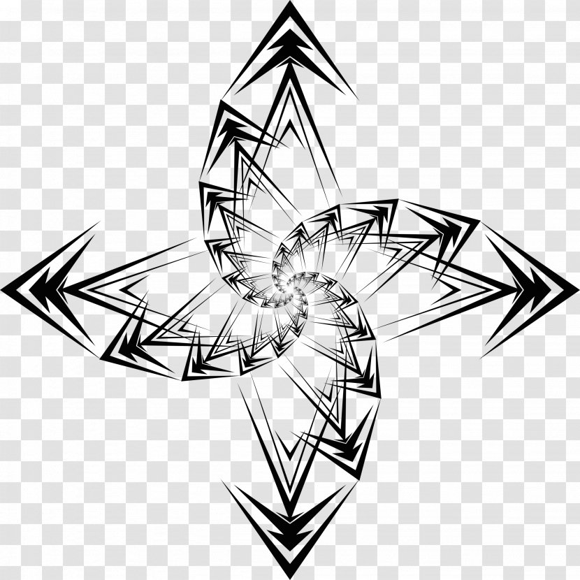 Drawing Visual Arts Clip Art - Black And White - Vortex Transparent PNG