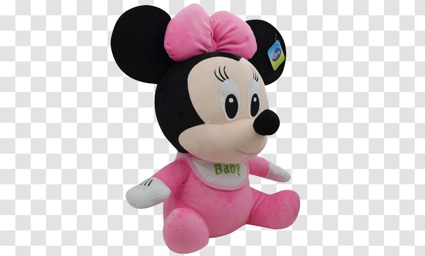 Mickey Mouse Minnie Stitch Winnie The Pooh Plush - Walt Disney Company - Pink Transparent PNG