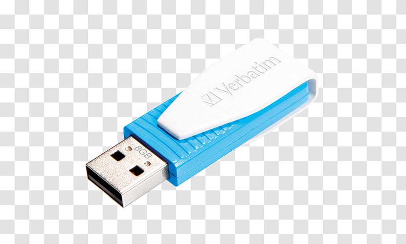 USB Flash Drives Verbatim Corporation Store 'n' Go Swivel Memory - Hardware Transparent PNG