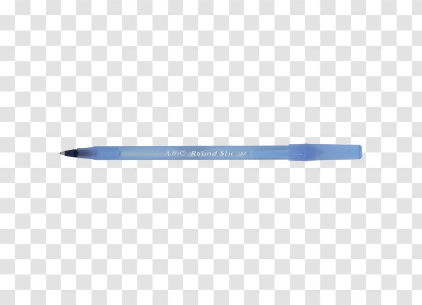 Ballpoint Pen - Blue - Bic Transparent PNG