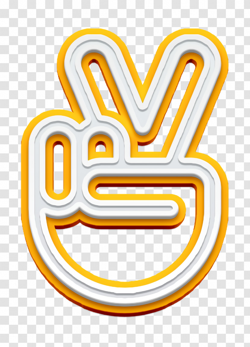 Victory Icon Hand Icon Motivation Icon Transparent PNG