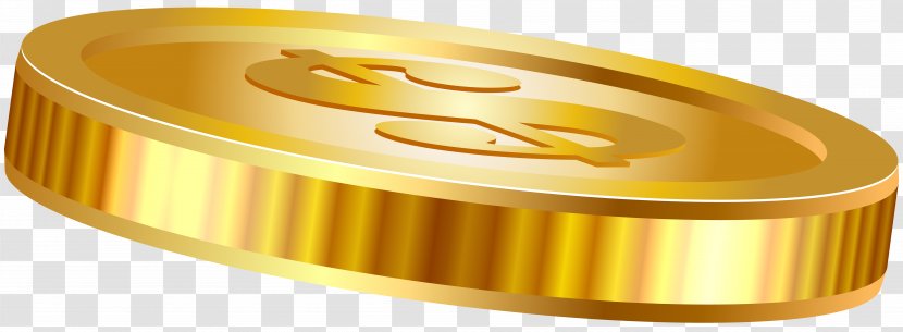Gold Yellow Material - Sovereign - Coin Transparent Clip Art Image Transparent PNG