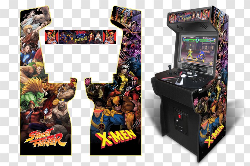 X-Men Vs. Street Fighter Teenage Mutant Ninja Turtles The Simpsons Arcade Game - Space Invaders Transparent PNG