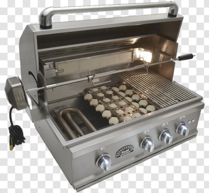 Barbecue Stainless Steel Griddle Rotisserie Flattop Grill - Small Appliance Transparent PNG
