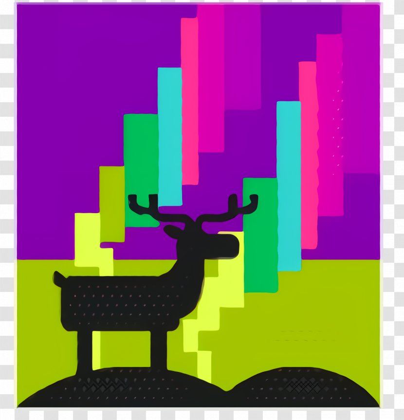 Graphic Background - Pink M - Magenta Deer Transparent PNG