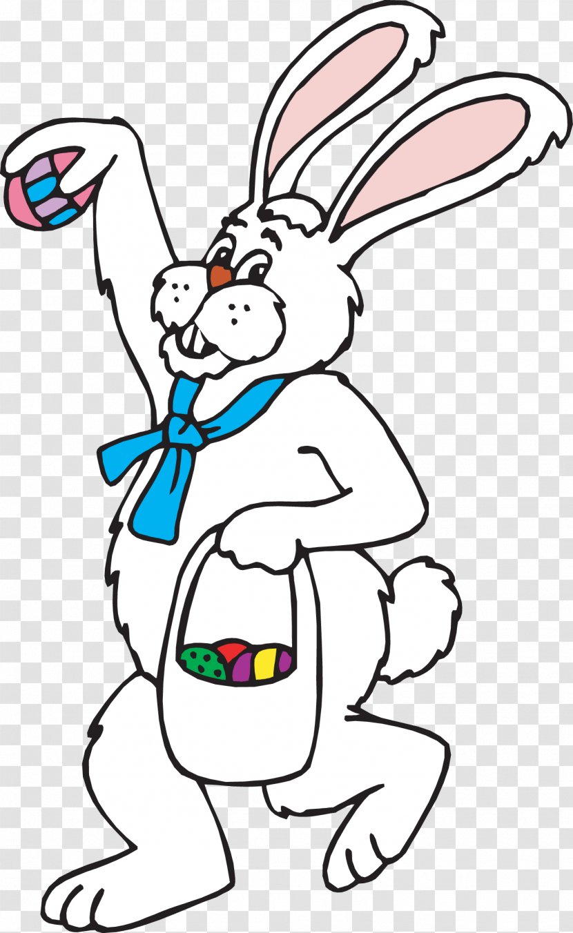 Easter Bunny White Rabbit Clip Art - Fictional Character - Killer Cliparts Transparent PNG