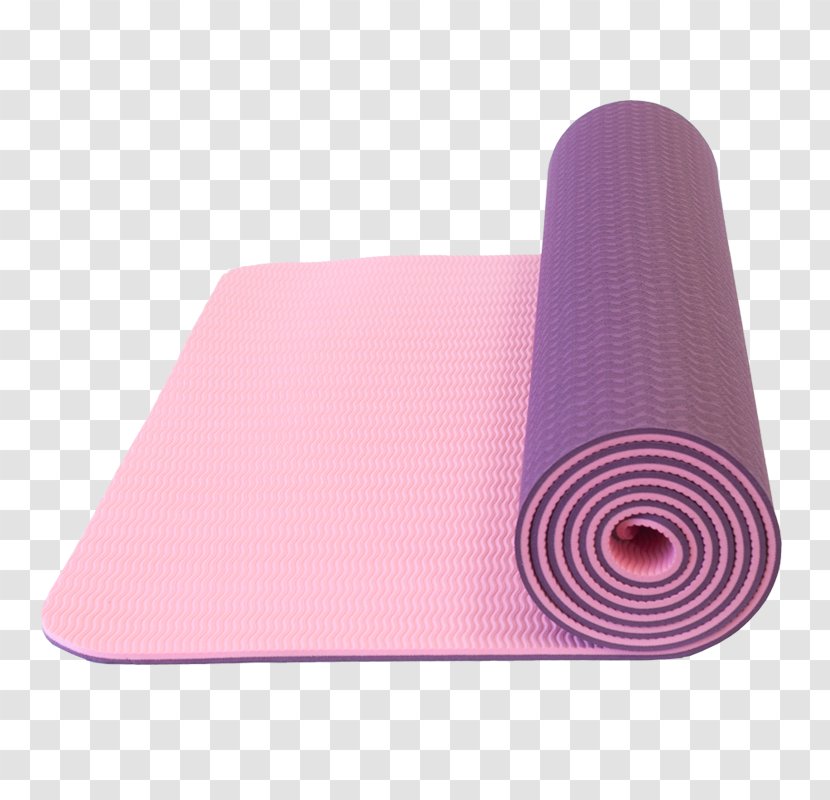 Yoga & Pilates Mats Thermoplastic Elastomer Aerobics Exercise - Physical Fitness - Matting Transparent PNG