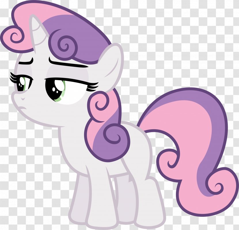 Sweetie Belle Rainbow Dash Pony Apple Bloom Rarity - Heart - Frame Transparent PNG