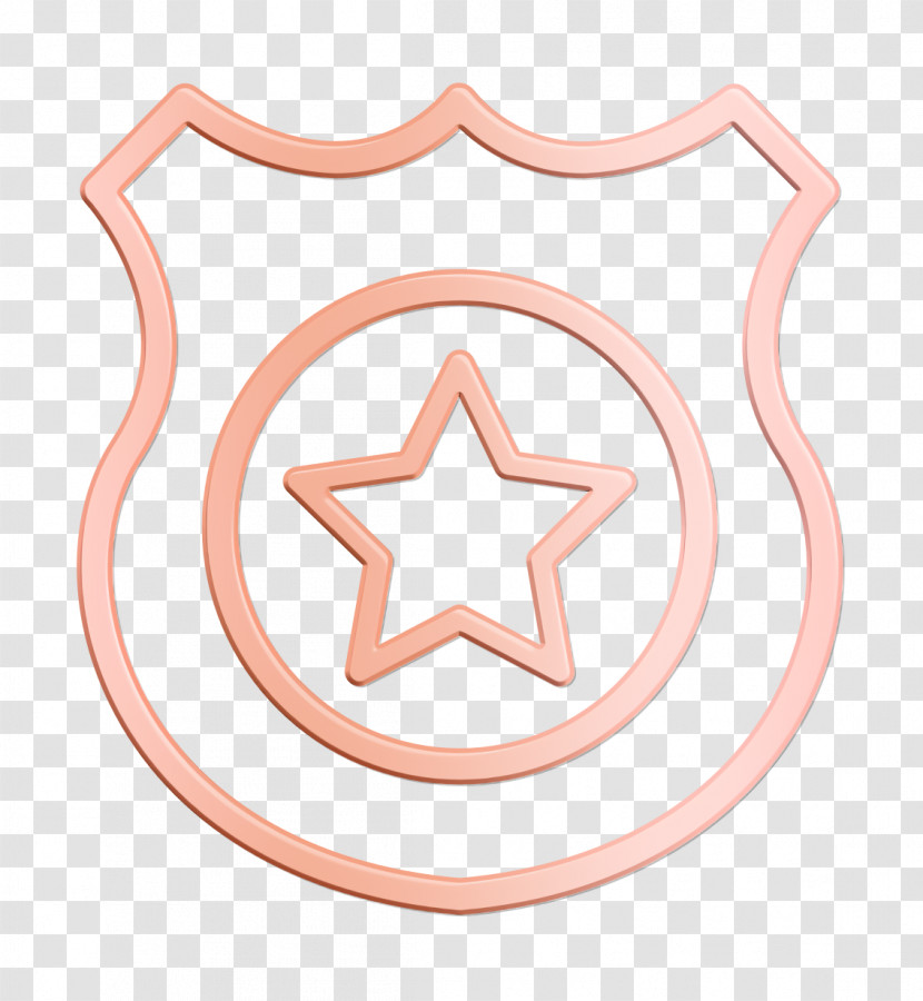 Badge Icon Law And Legal Icon Shield Icon Transparent PNG