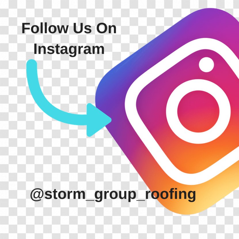 Logo Product Design Brand Clip Art - Follow Us On Instagram Transparent PNG