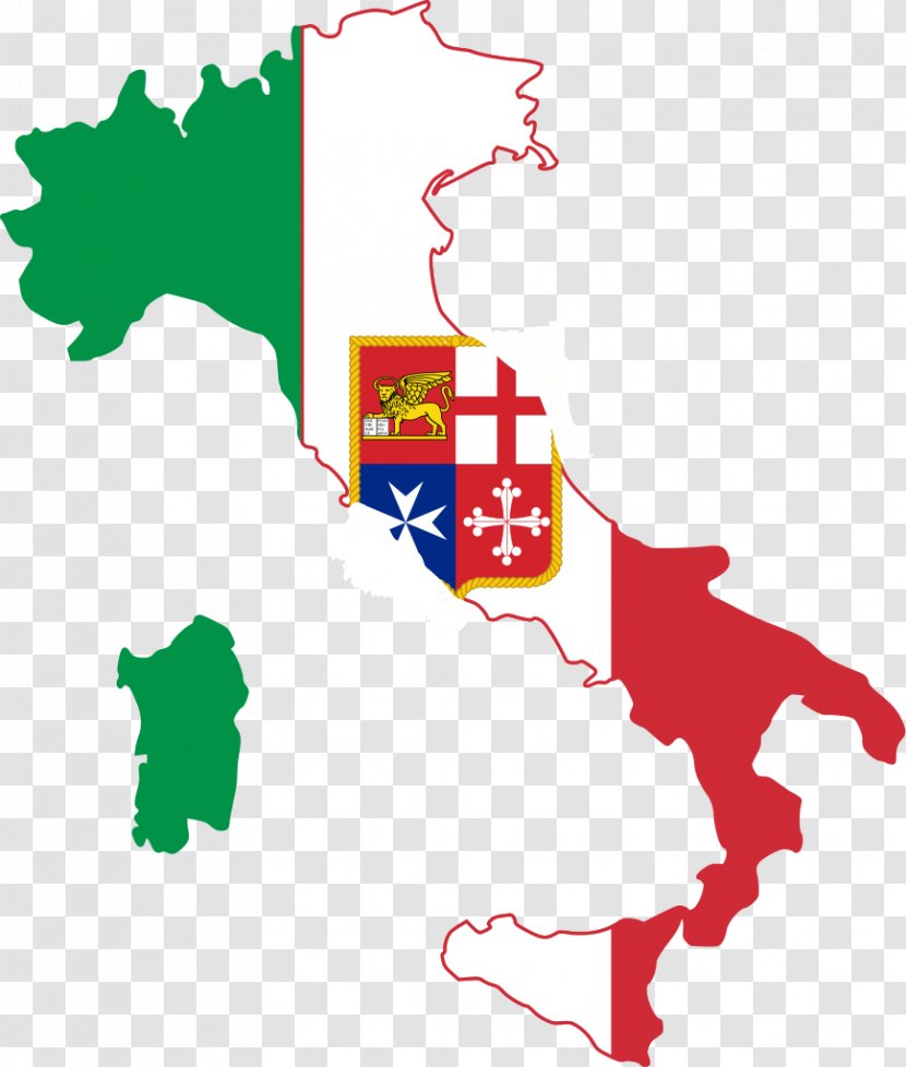 Kingdom Of Italy Flag Italian Empire Cuisine - Germany Transparent PNG