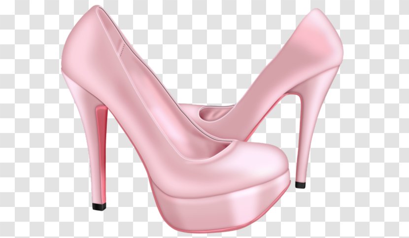 Pink High-heeled Shoe Absatz Designer - Heel - Rose Transparent PNG