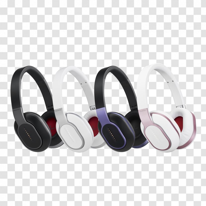 Phiaton Bluetooth Wireless Over-Ear Headphones | BT 460 Black Microphone Headset - Color Transparent PNG