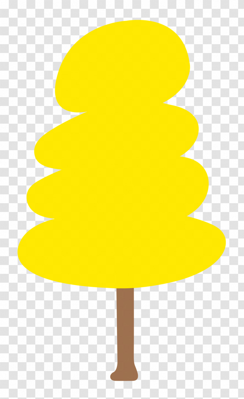 Leaf Flower Yellow Tree Line Transparent PNG