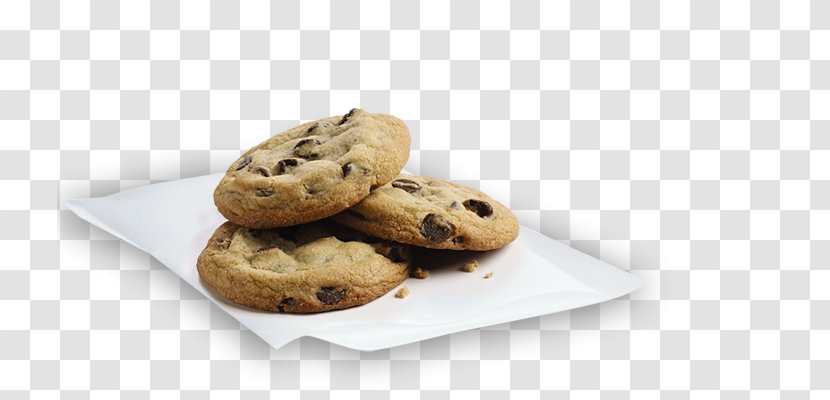 Chocolate Chip Cookie Take-out Del Taco Fast Food Biscuit - Restaurant Transparent PNG