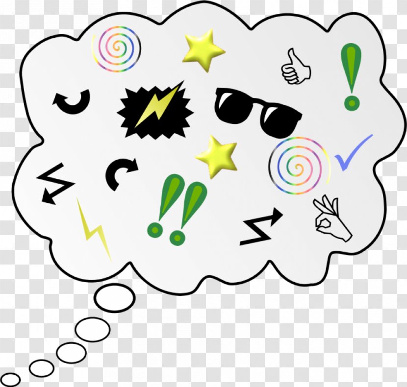 Brainstorming Creativity Brainwriting Clip Art - Thought Bubble Transparent PNG
