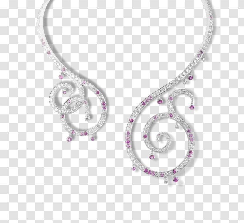 Earring Necklace Van Cleef & Arpels Jewellery Gemstone - Body Jewelry Transparent PNG