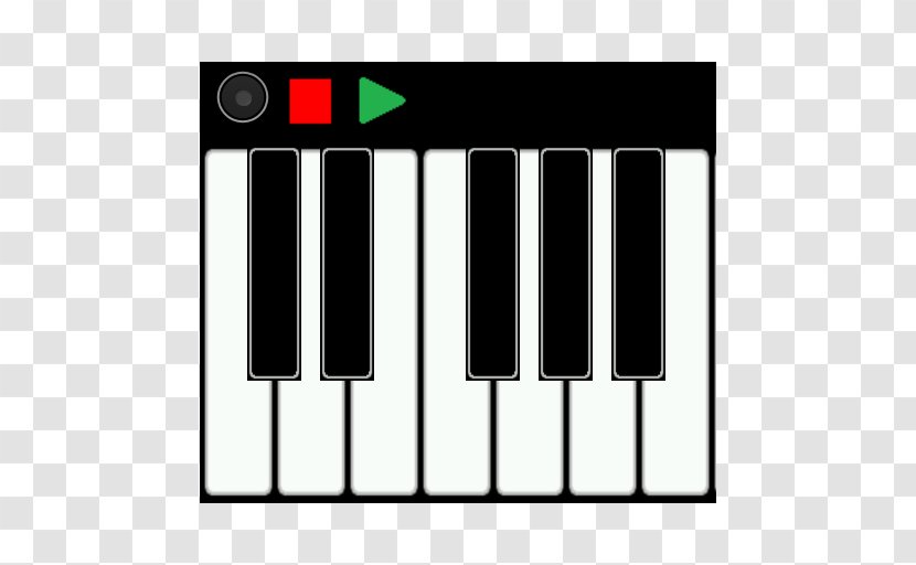 Digital Piano Electric Electronic Keyboard Musical Instruments - Silhouette Transparent PNG