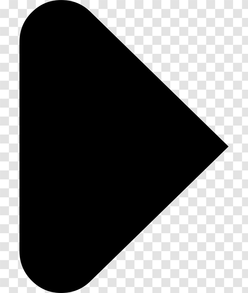 Right Triangle Arrow - Rectangle Transparent PNG