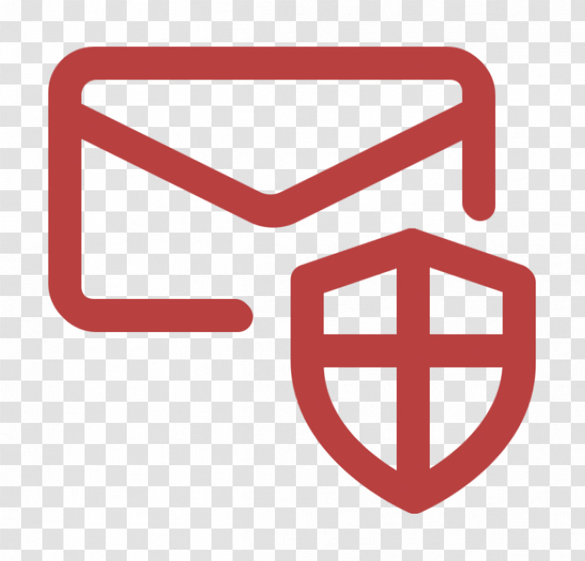 Email Icon Shield Icon Transparent PNG