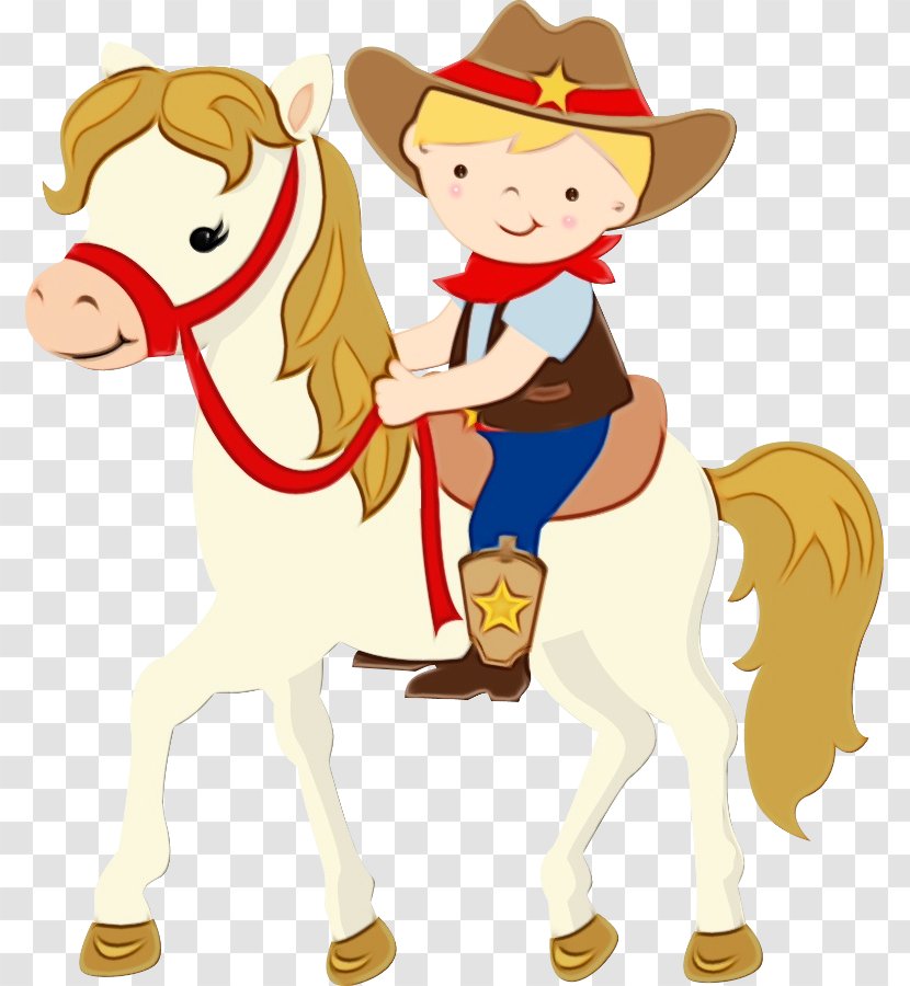 Bucking Horse Cowboy Pony Drawing - Animation Working Animal Transparent PNG