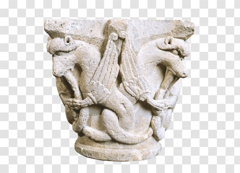 Stone Carving Classical Sculpture Ancient History Gargoyle - Figurine - Chapiteau Transparent PNG