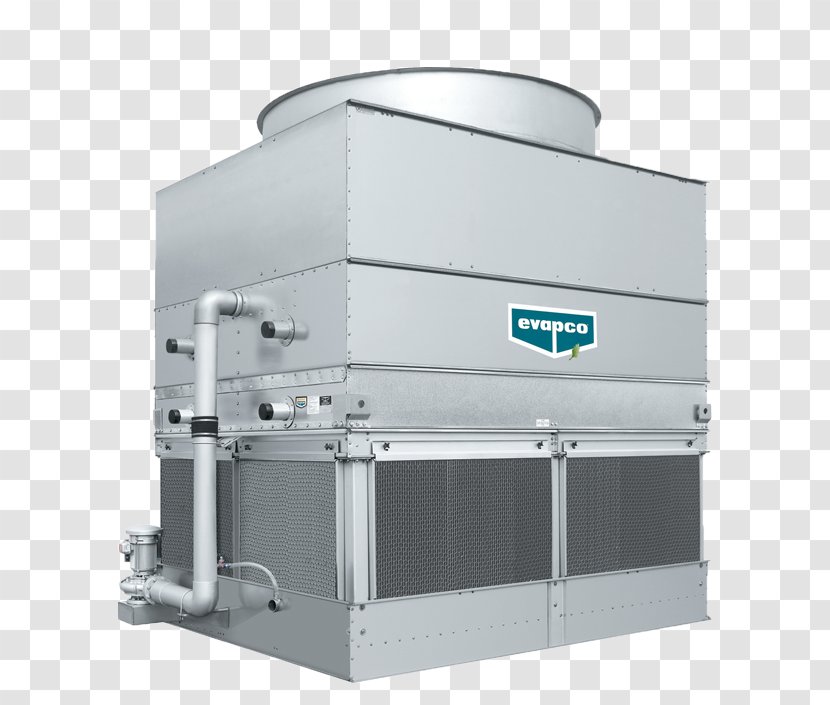 Evaporative Cooler Cooling Tower Evapco, Inc. Condenser Refrigeration - Closed Circuit Transparent PNG