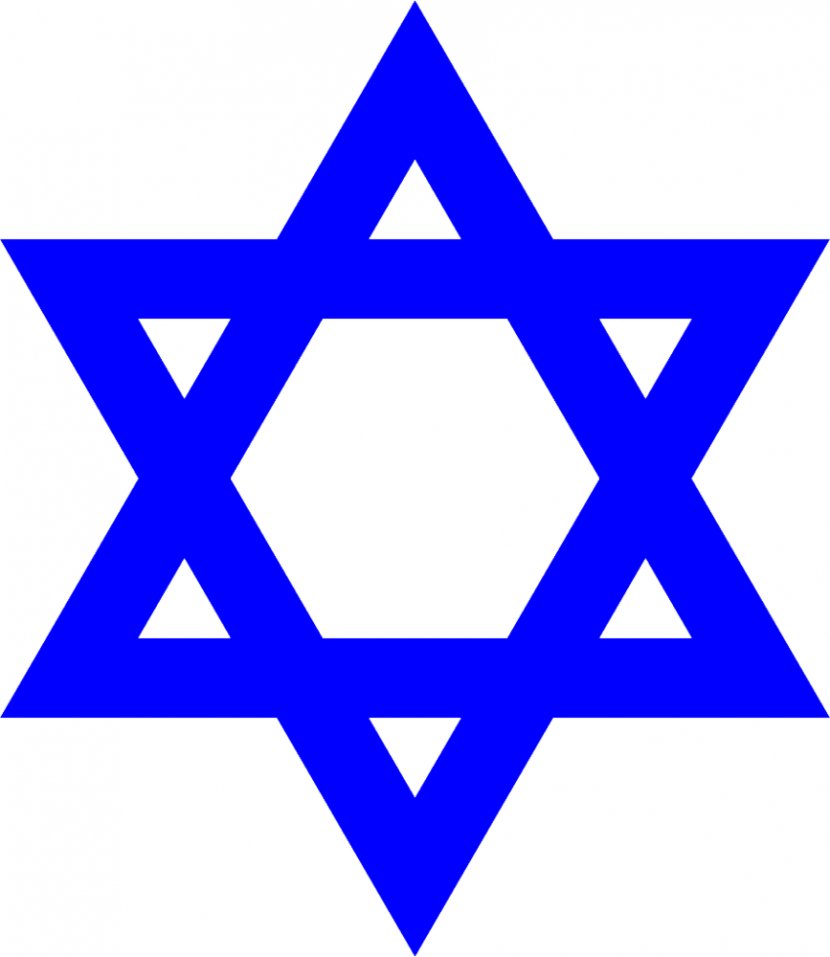 Star Of David Hexagram Judaism Clip Art Transparent PNG