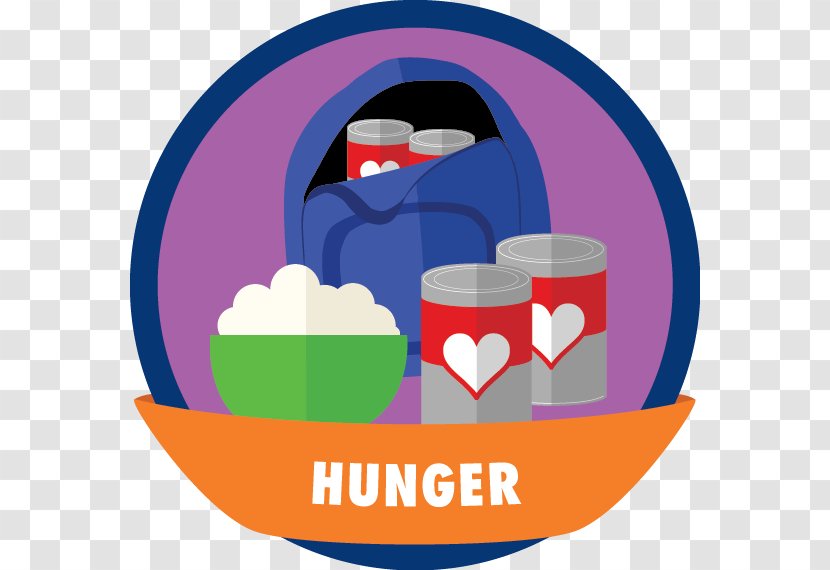 Hunger Food Brand Donation - Text Transparent PNG