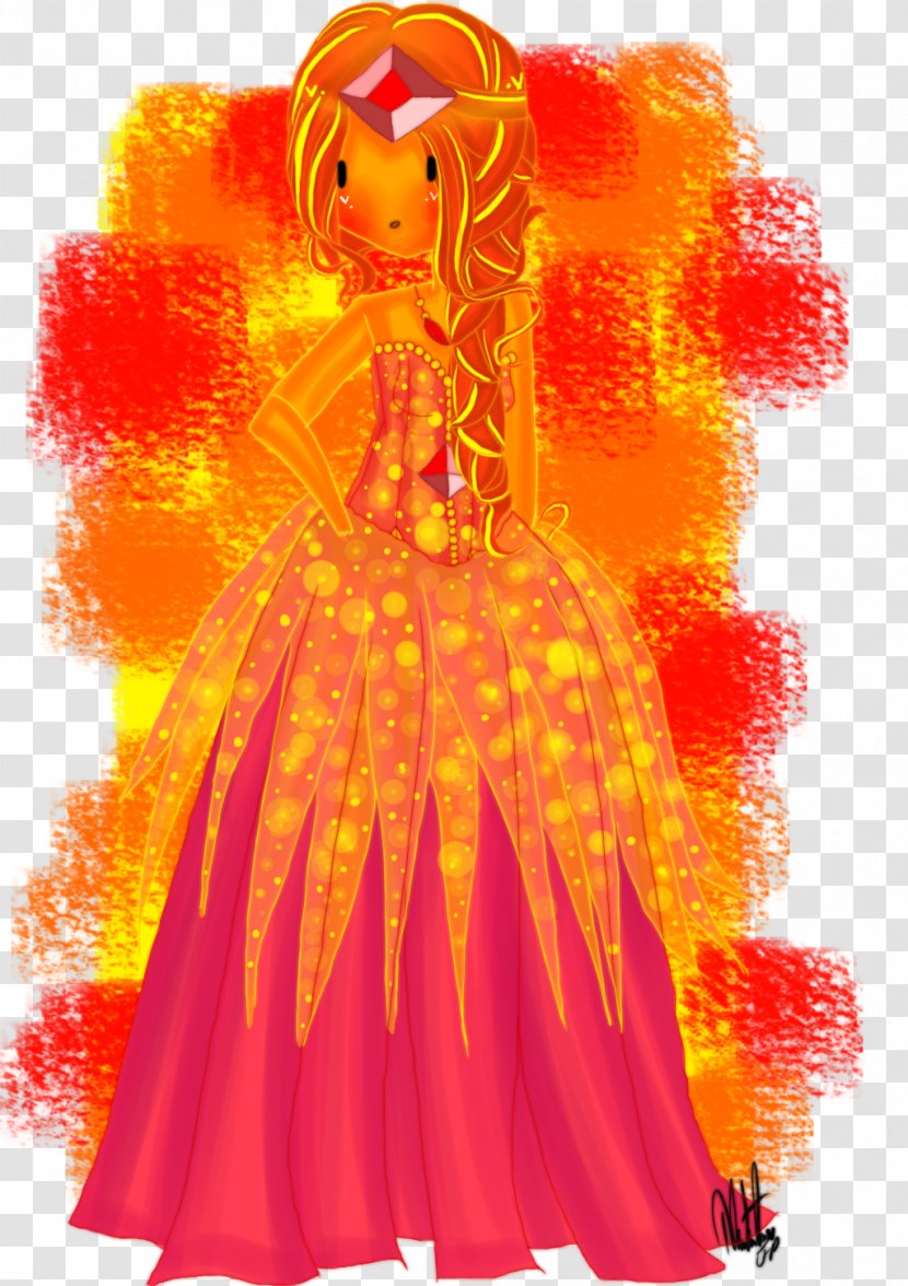 Flame Princess Finn The Human Fire Costume Fashion Transparent PNG