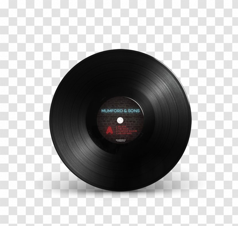 Wilder Mind Mumford & Sons Color To Portray - Brand - Vinyl Record Transparent PNG