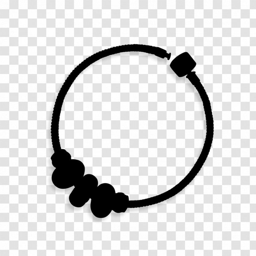Bracelet Necklace Body Jewellery Font - Black M - Fashion Accessory Transparent PNG